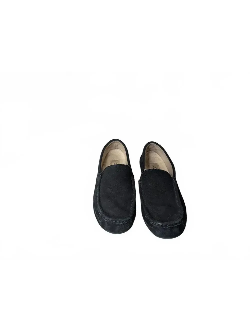 UGG Men's‎ Black Suede Moccasins Size 8